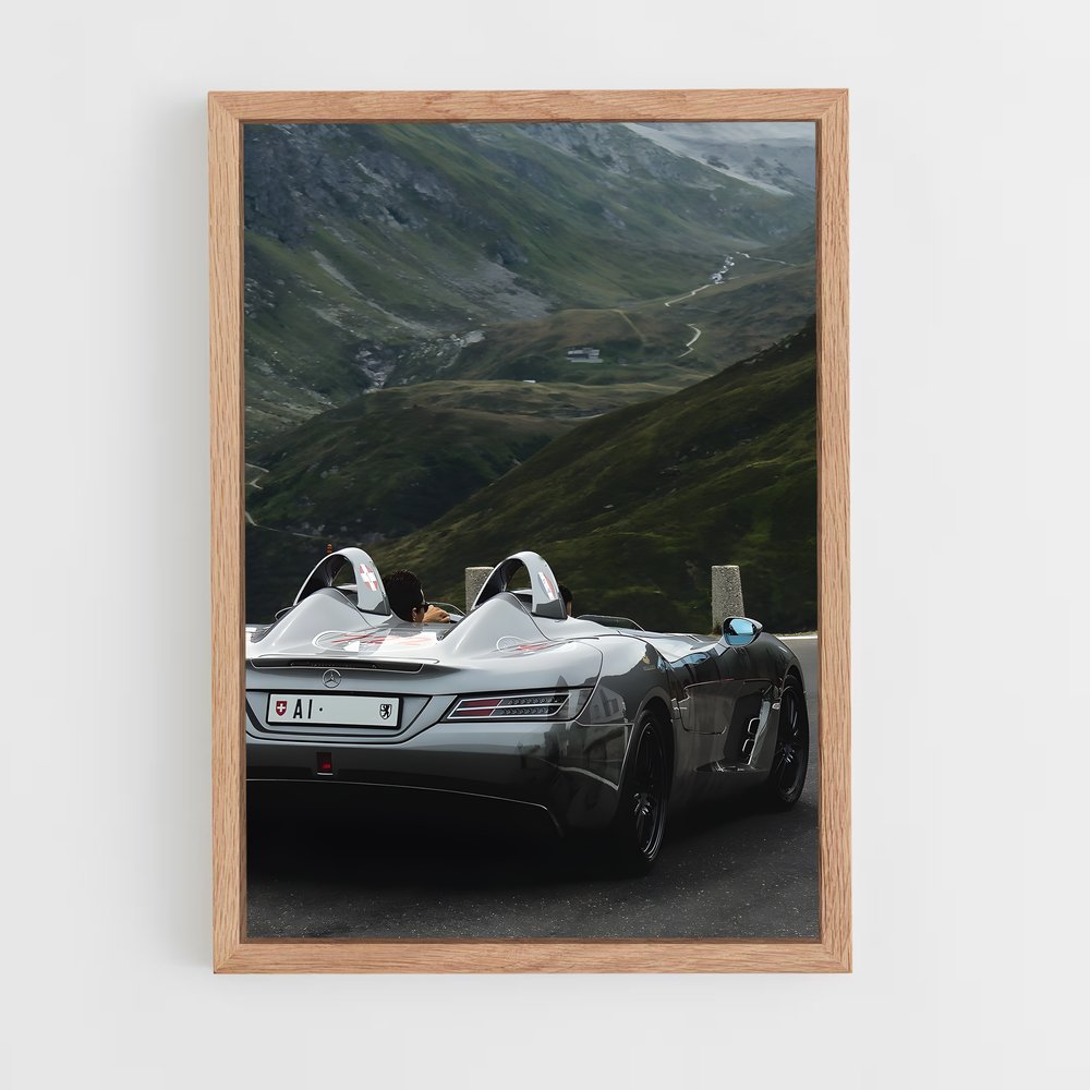 Poster La Montée Argentée – affiche Mercedes (vue 4)
